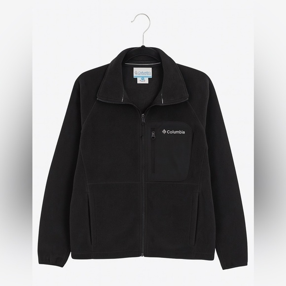 Columbia Other - Columbia Sportswear Men's Vertex Core Full-Zip Black Fleece Jacket Size Large
